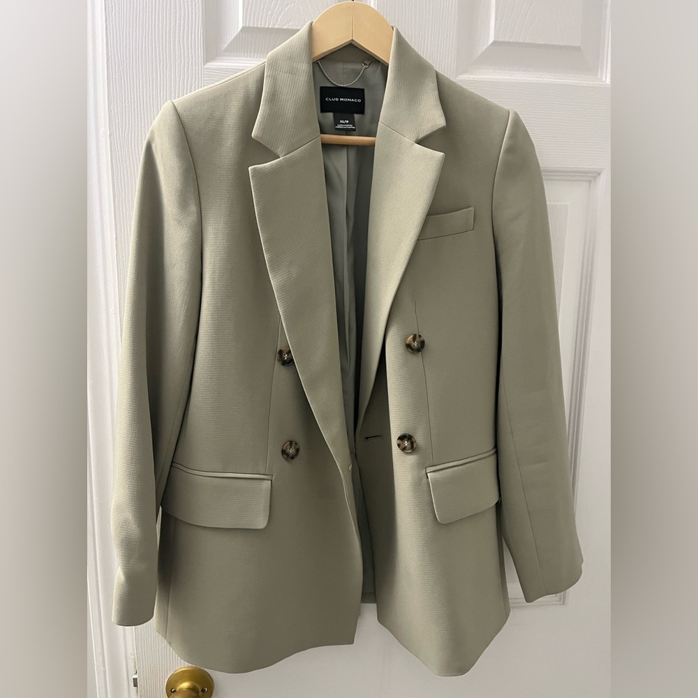 Club Monaco Pistachio Blazer - XS